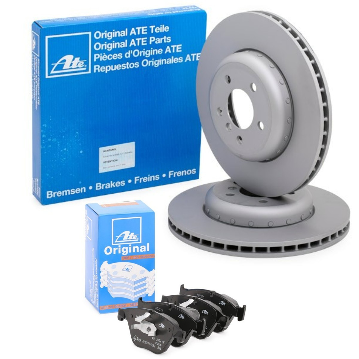 ATE Brake discs and pads set Article number: ATE3405N0050 cheaply