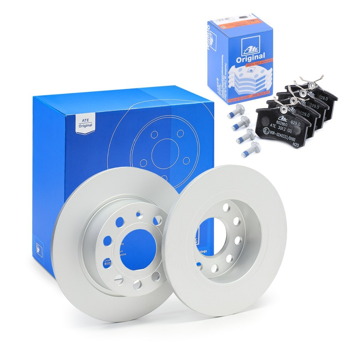 ATE Brake discs and pads set Article number: ATE3405N0053 cheaply