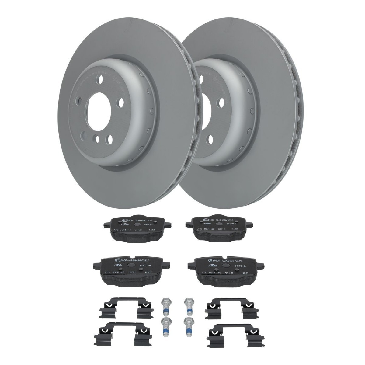 ATE Brake discs and pads set Article number: ATE3405N0079 cheaply