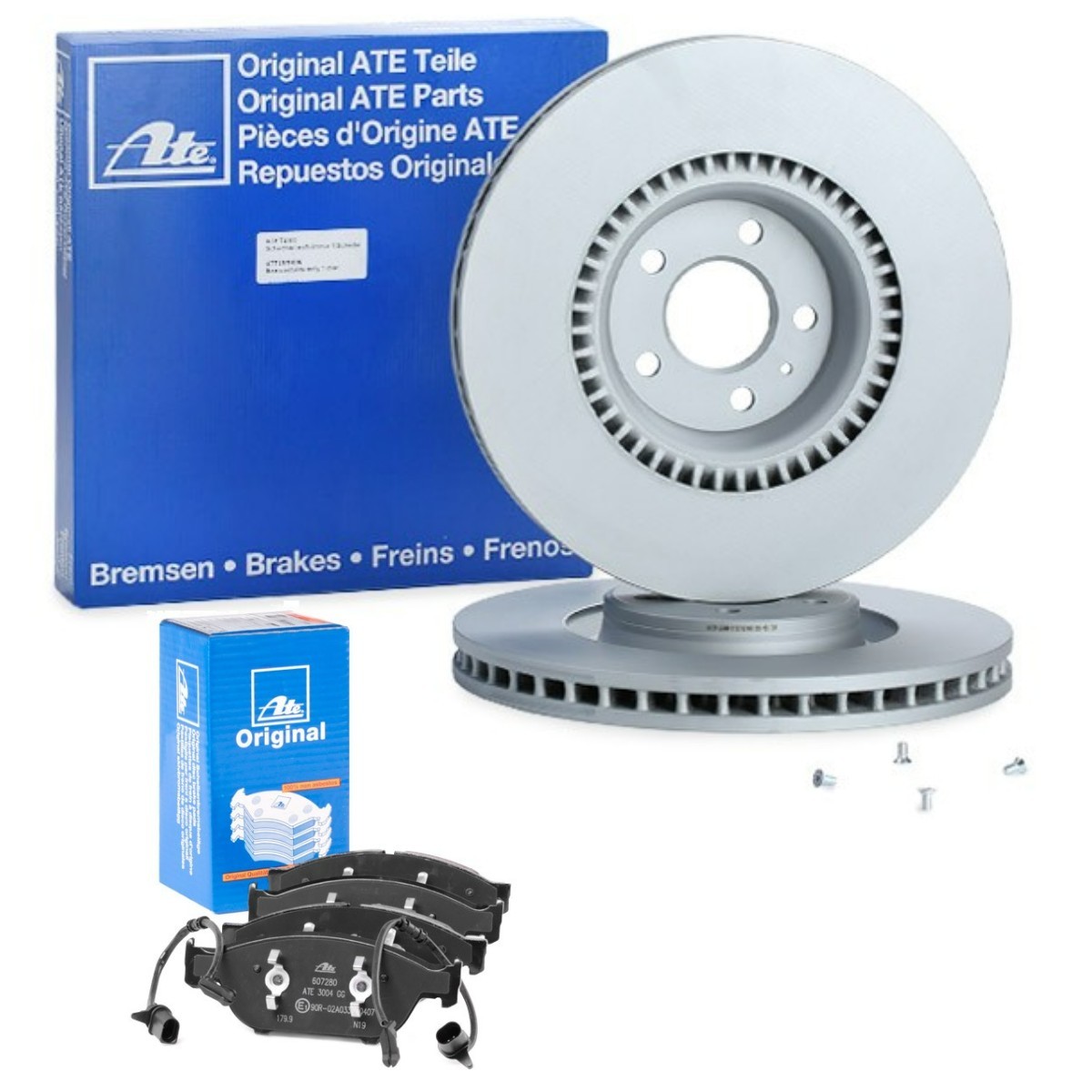 ATE Brake discs and pads set Article number: ATE3405N0101 cheaply