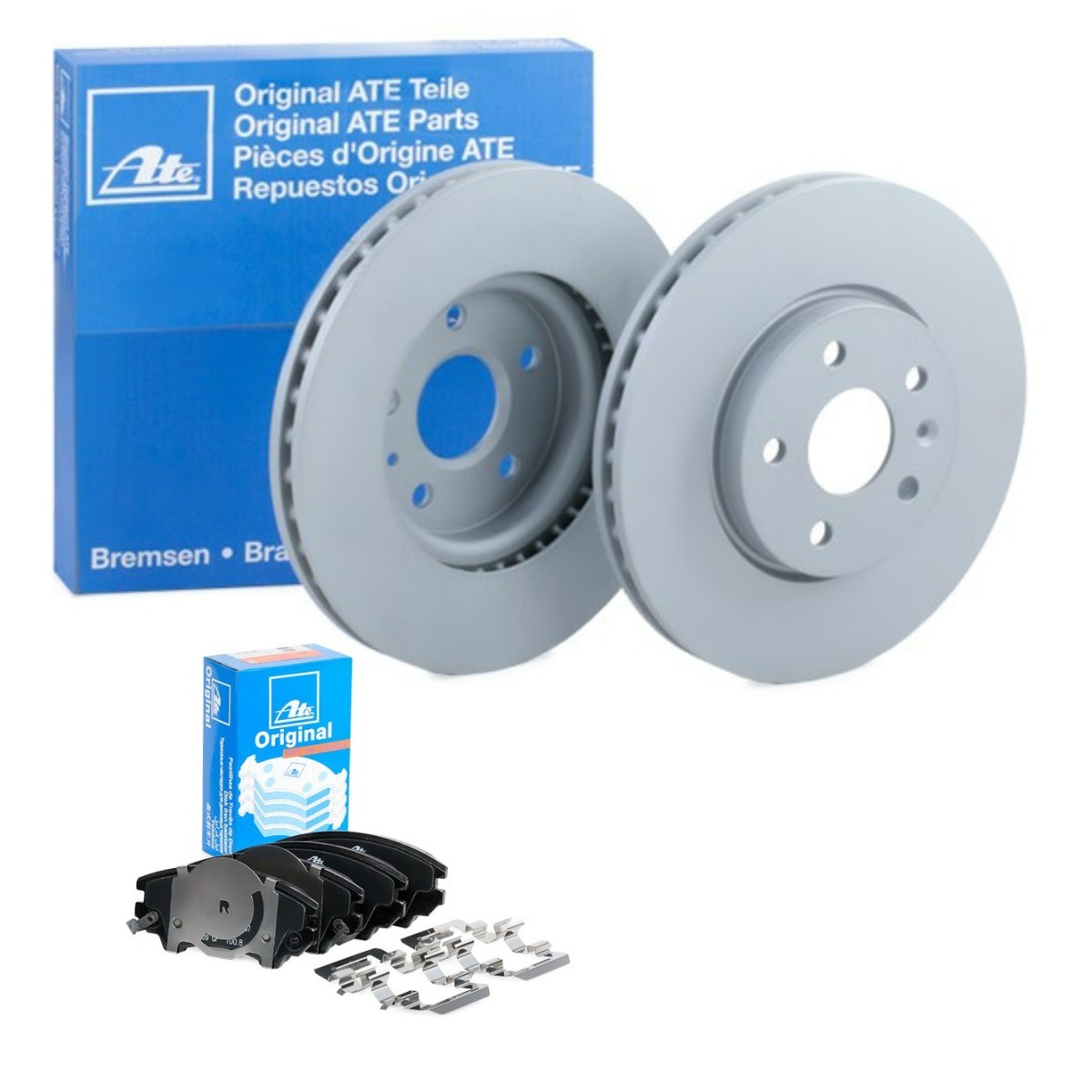 ATE Brake discs and pads set Article number: ATE3405N0107 cheaply