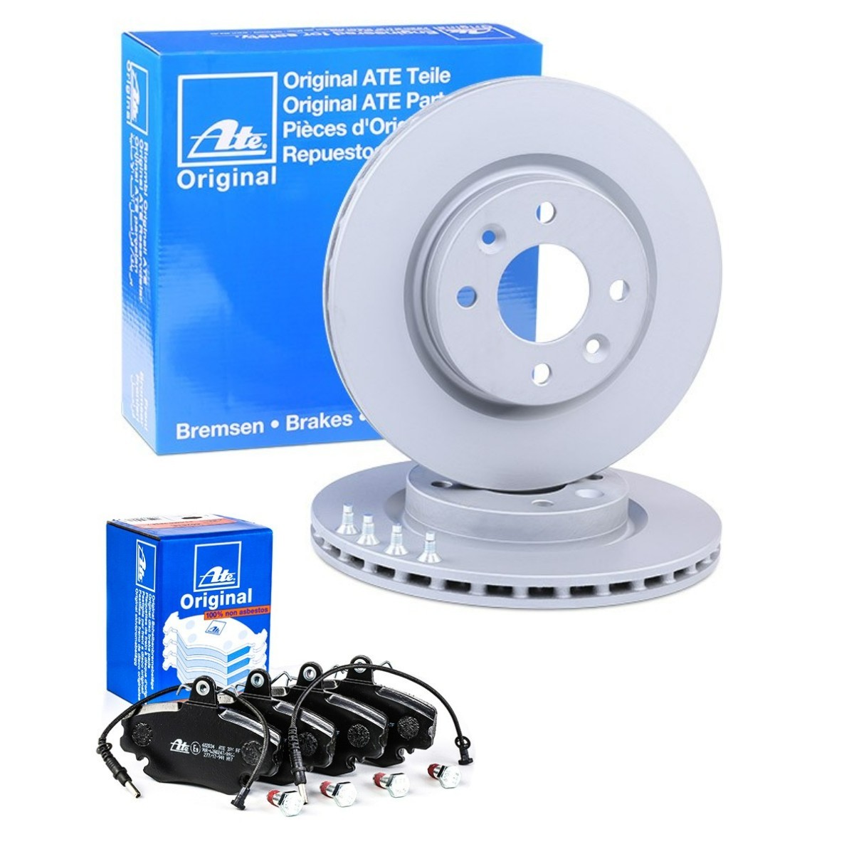 ATE Brake discs and pads set Article number: ATE3405N0117 cheaply