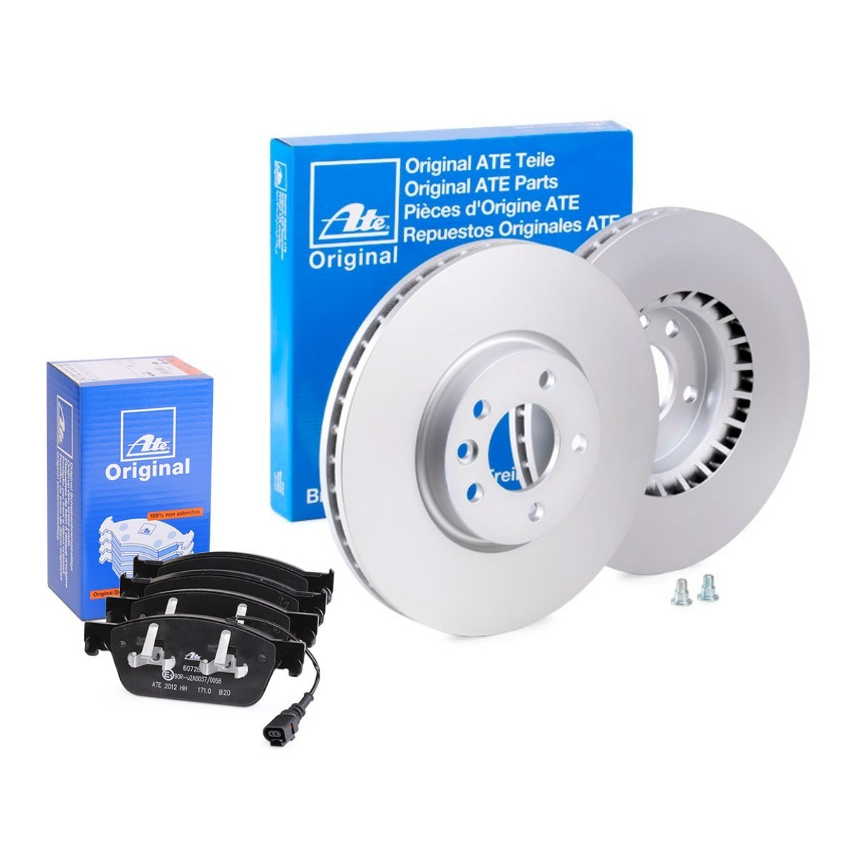 ATE Brake discs and pads set Article number: ATE3405N0129 cheaply