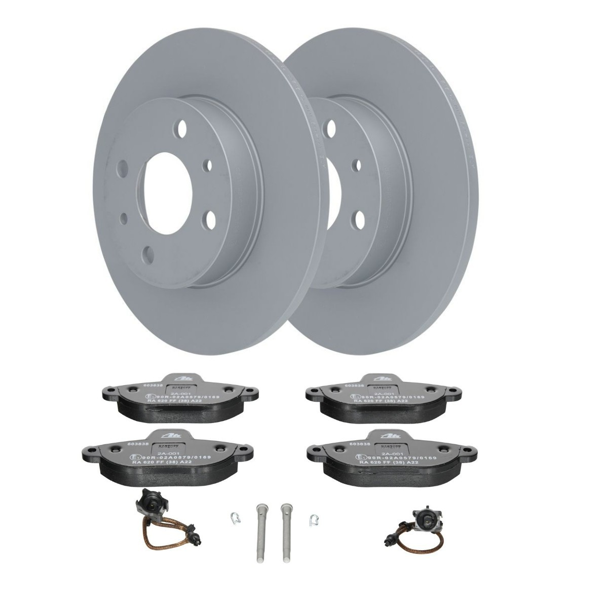 ATE Brake discs and pads set Article number: ATE3405N0139 cheaply