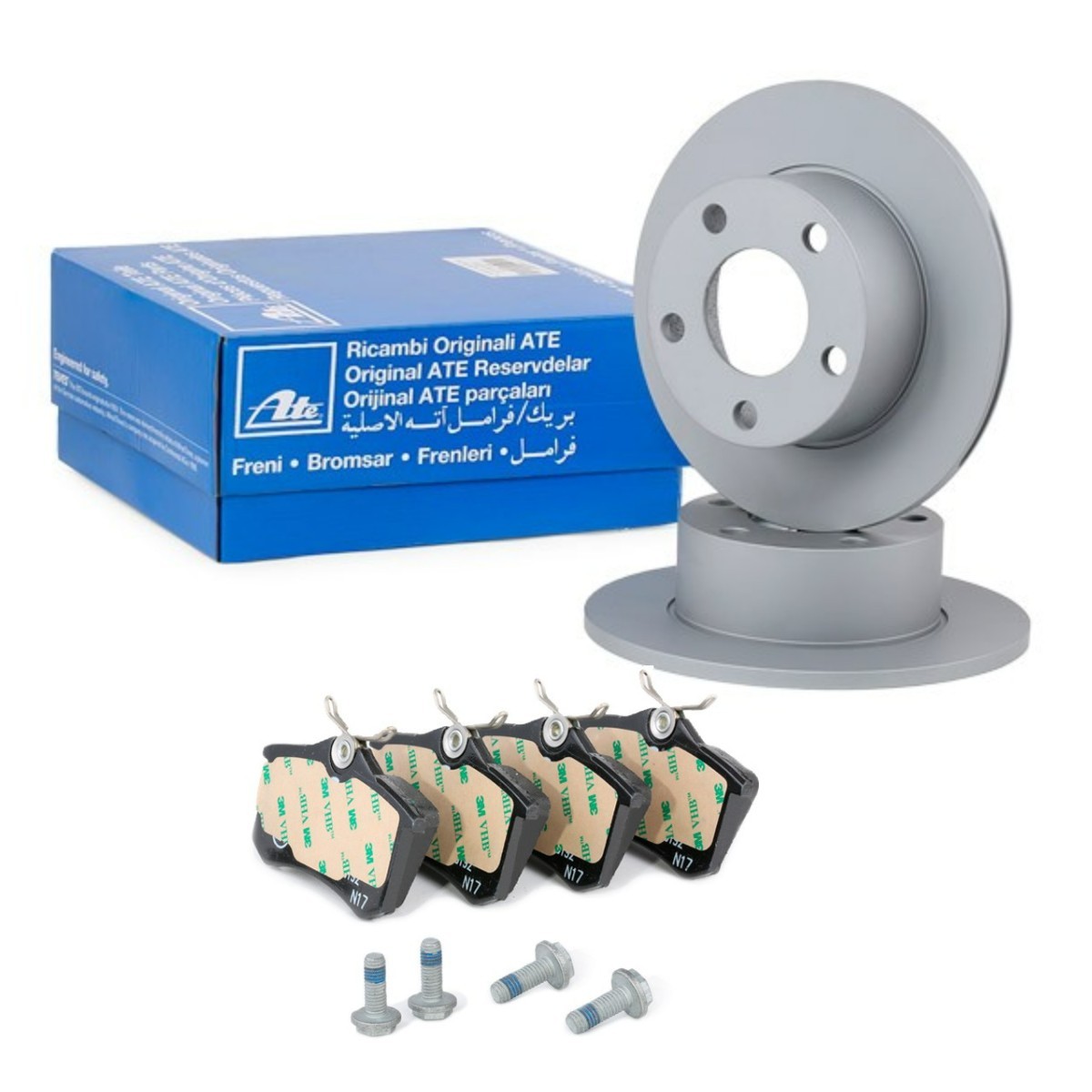 ATE Brake discs and pads set Article number: ATE3405N0154 cheaply