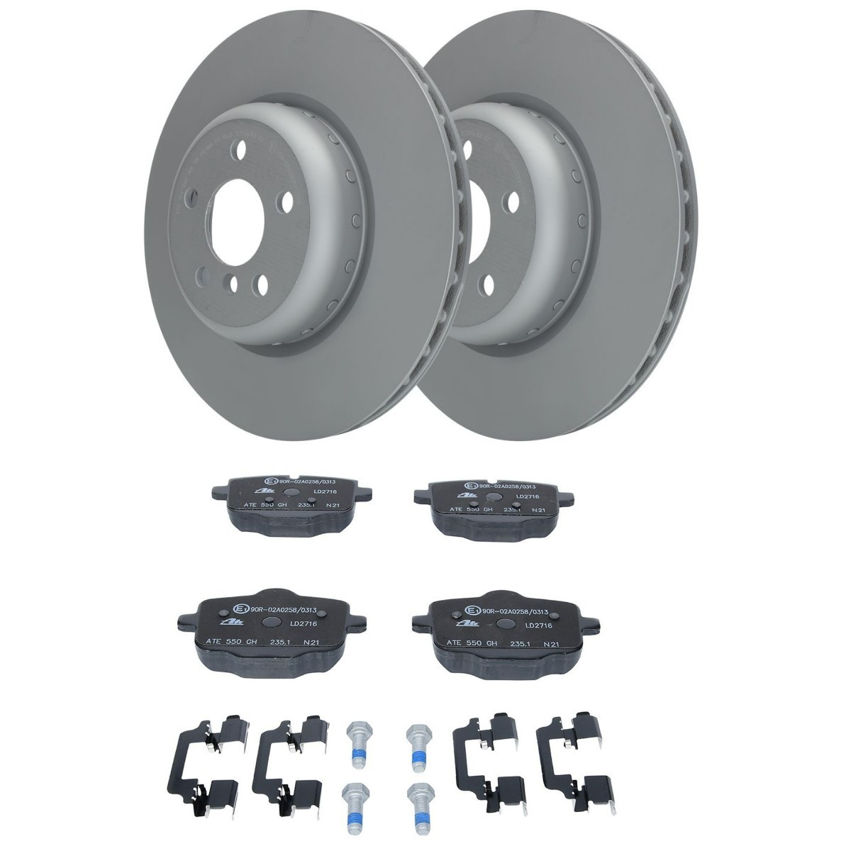 ATE Brake discs and pads set Ceramic Article number: ATE3405N0169 cheaply