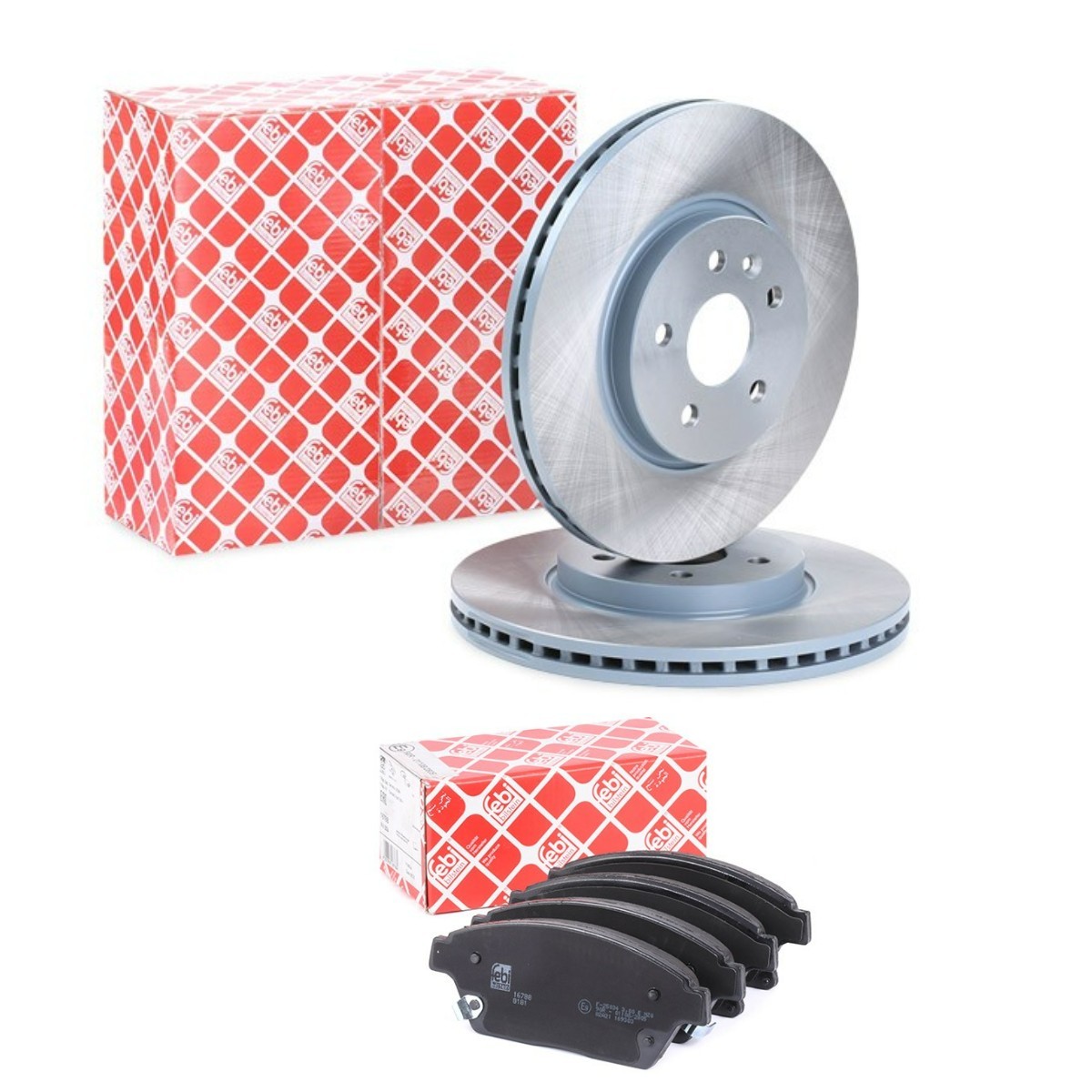 FEBI BILSTEIN Brake discs and pads set Article number: FBL3405N0088 cheaply
