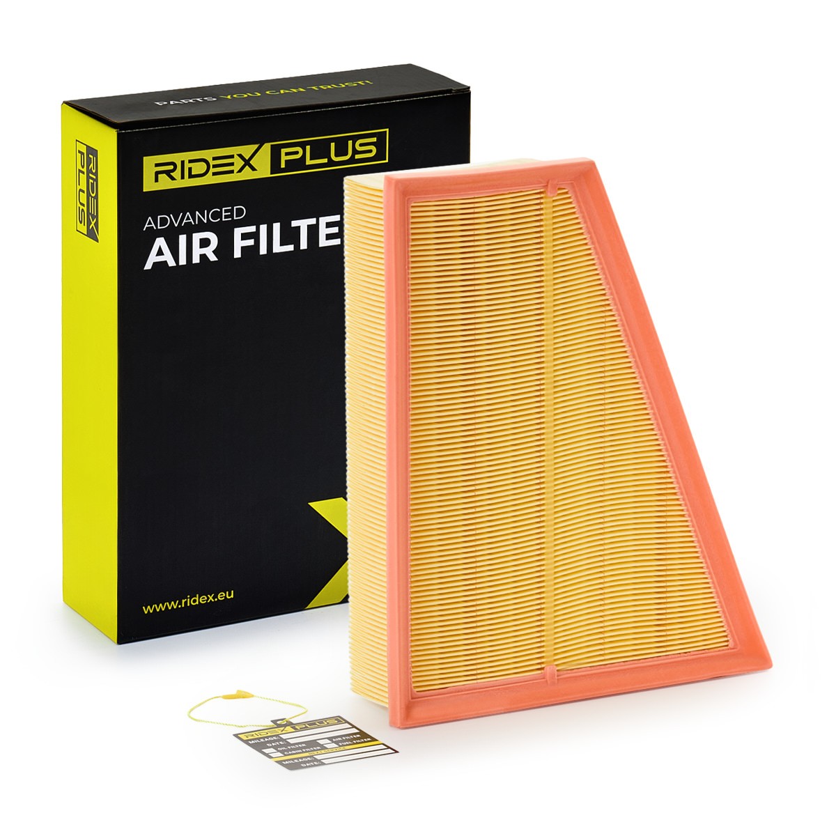 RIDEX PLUS Luftfilter Varenummer: 8A0020P billige