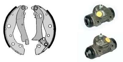 BREMBO Brake Shoe Set STANDARD KIT Article number: H 23 011 cheaply