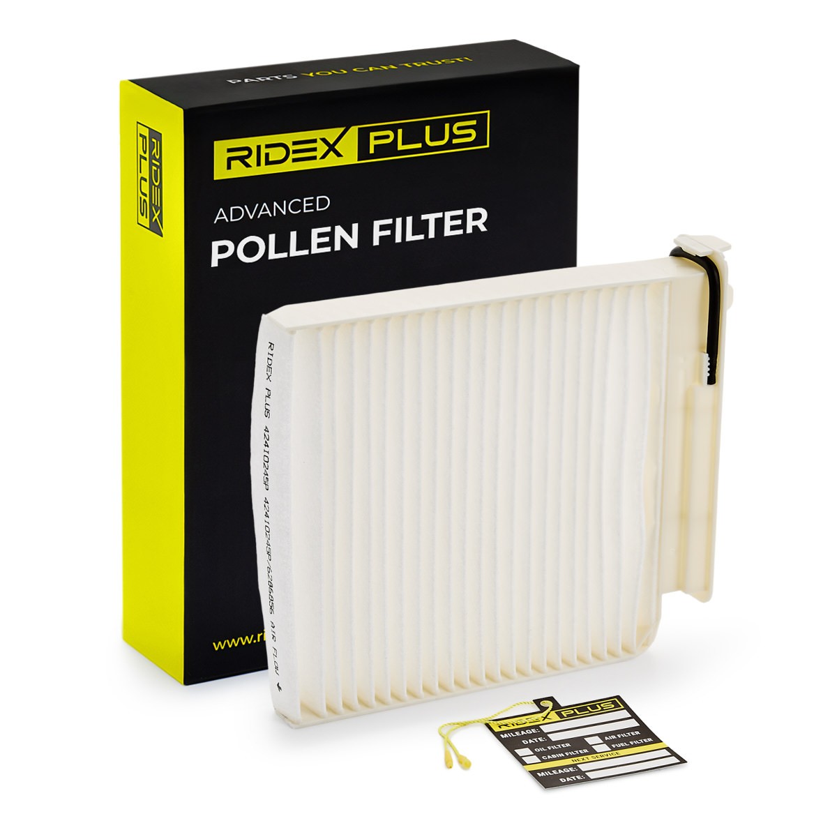 RIDEX PLUS Pollenfilter Varenummer: 424I0245P billige