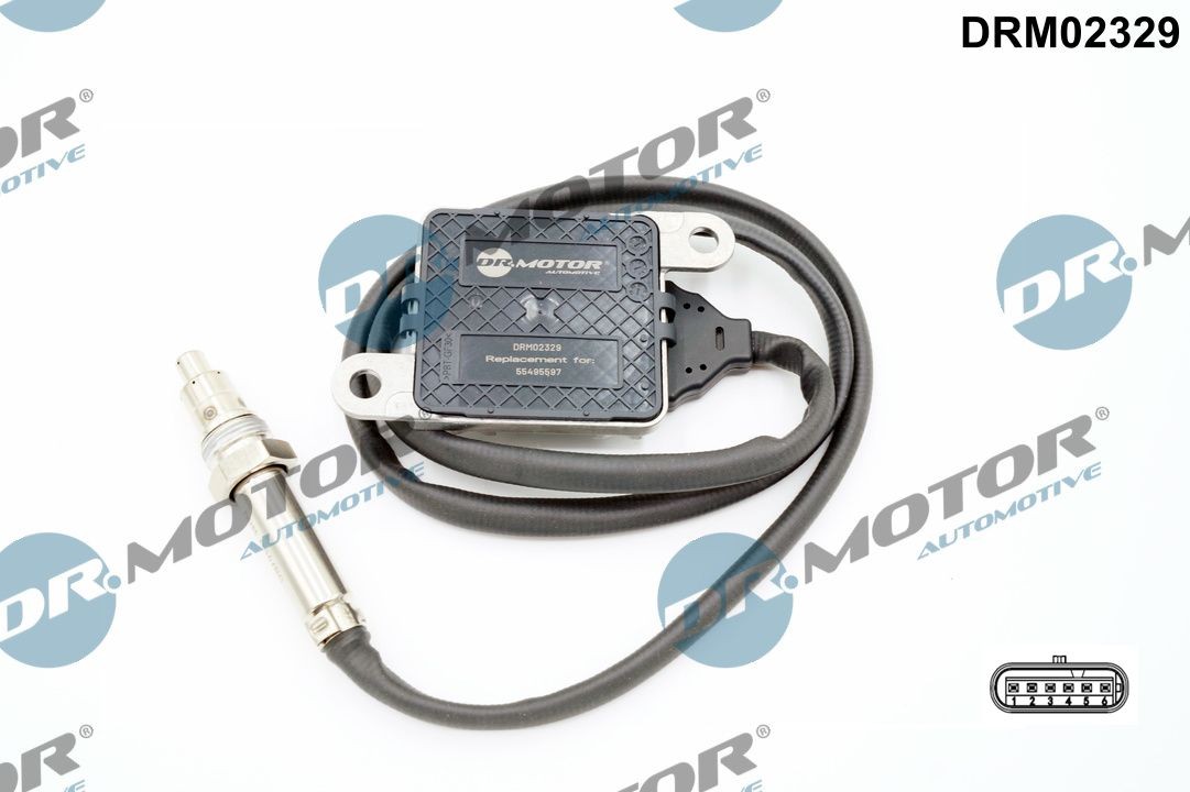 DR.MOTOR AUTOMOTIVE DRM02329 NOx Sensor, NOx Catalyst ASTRA 1.6 BiTurbo 150 PS Diesel