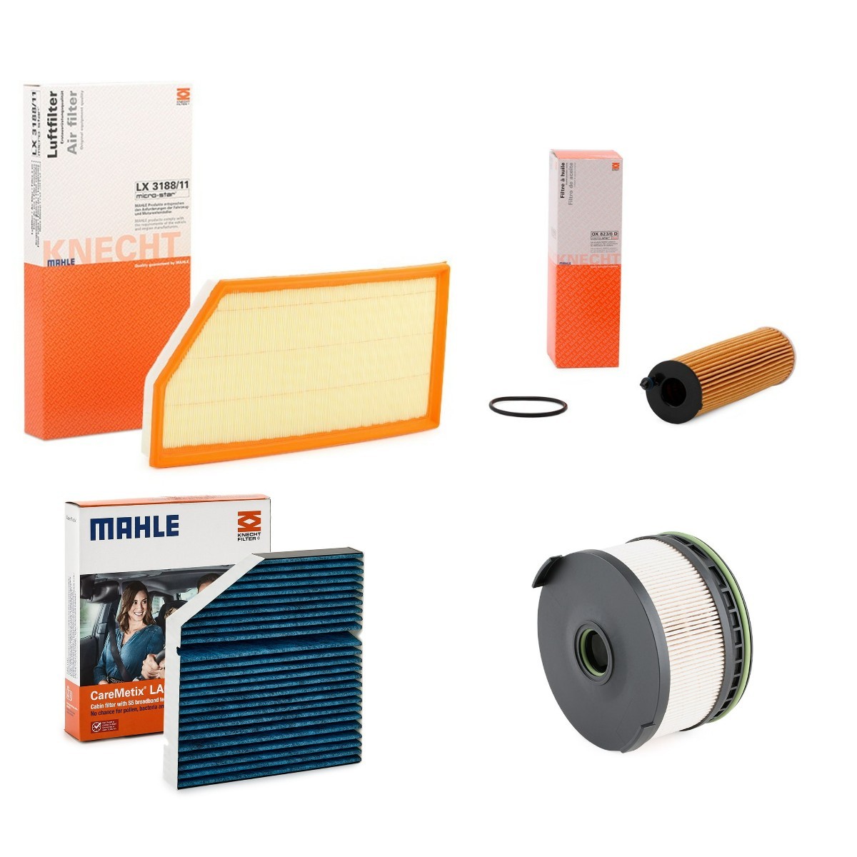 MAHLE ORIGINAL Kit de filtres UGS: MHL4055N0004 à peu de frais
