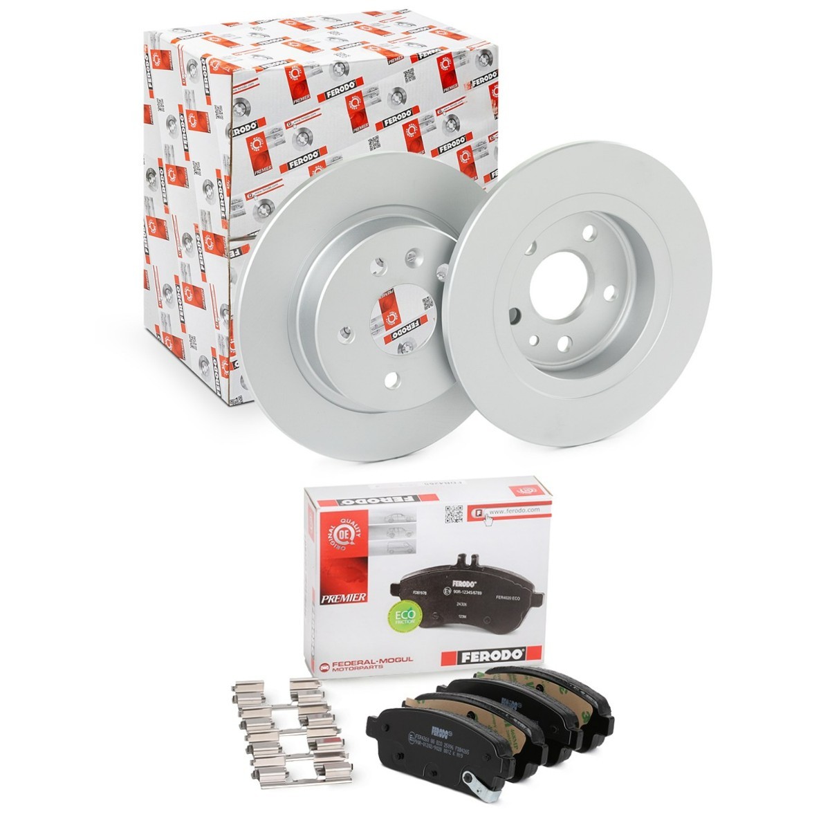 FERODO Brake discs and pads set Article number: FRD3405N0087 cheaply