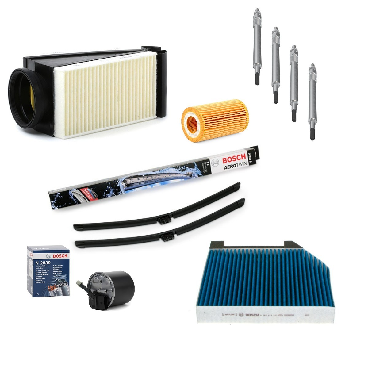 BOSCH Servicekit Aerotwin Varenummer: BSH4682SK012 billige