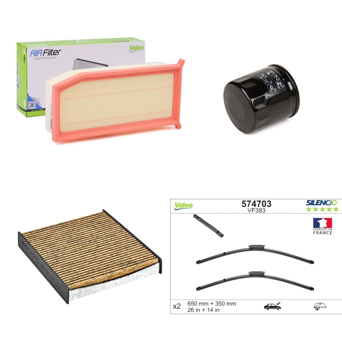 VALEO Inspektionspaket SILENCIO X.TRM Artikelnummer: VAL4682SK001 kaufen
