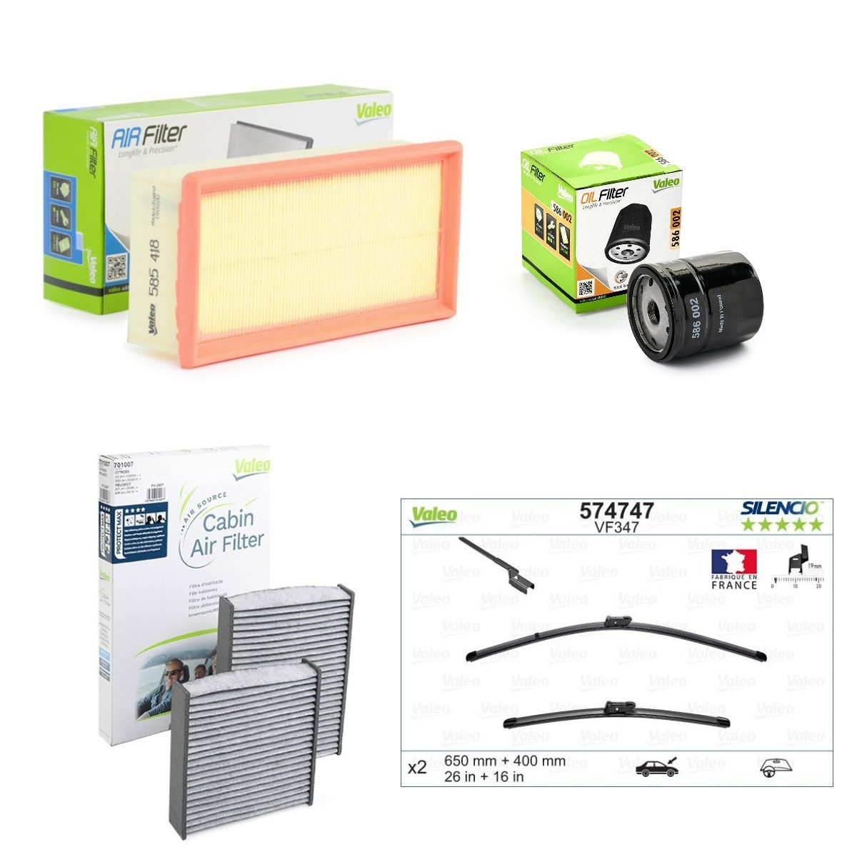 VALEO Kit tagliando SILENCIO X.TRM Numero articolo: VAL4682SK017 poco costoso