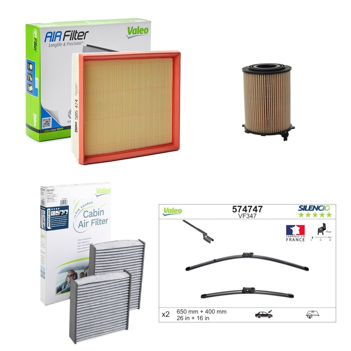 VALEO Techninės priežiūros komplektas SILENCIO X.TRM prekės numeris: VAL4682SK044 nebrangu