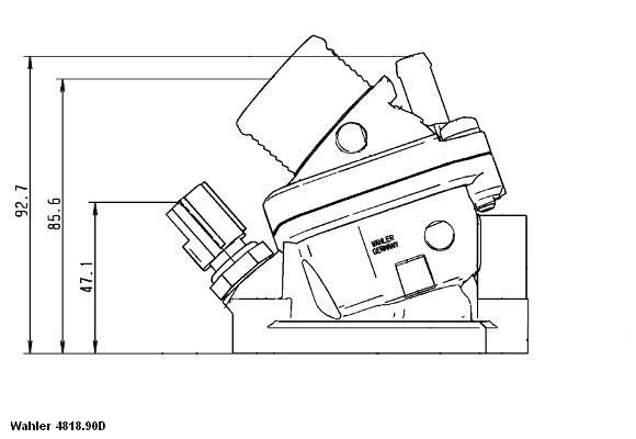 WAHLER Thermostat Article number: 4818.90D cheaply