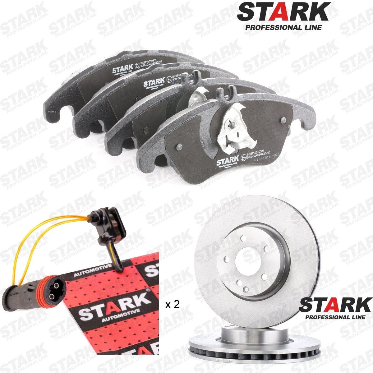 STARK Brake discs and pads set Article number: SKBK-10993397 cheaply