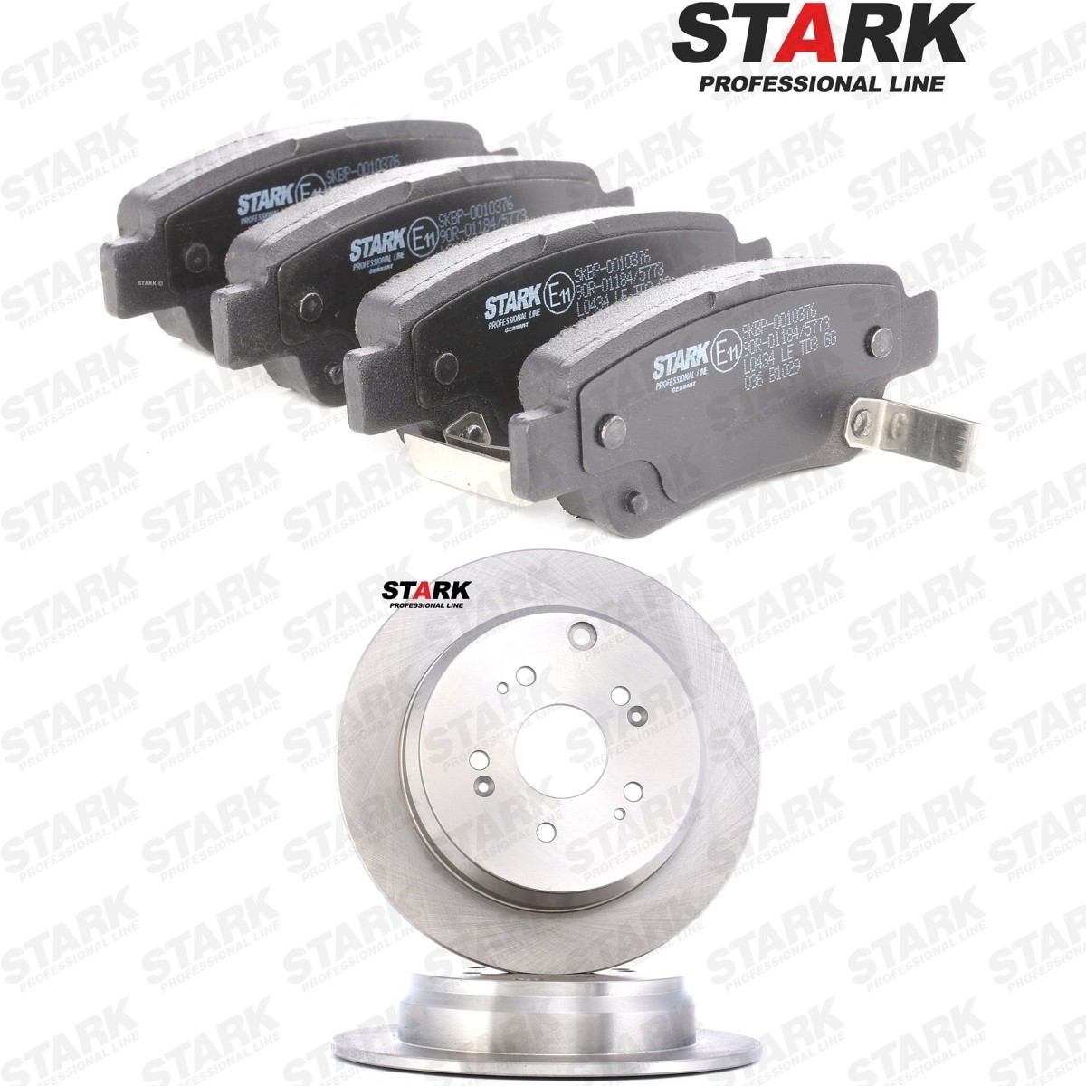 STARK Brake discs and pads set Article number: SKBK-10993417 cheaply