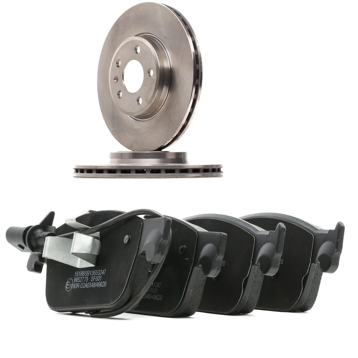 RIDEX Brake discs and pads set Article number: 3405B3415 cheaply