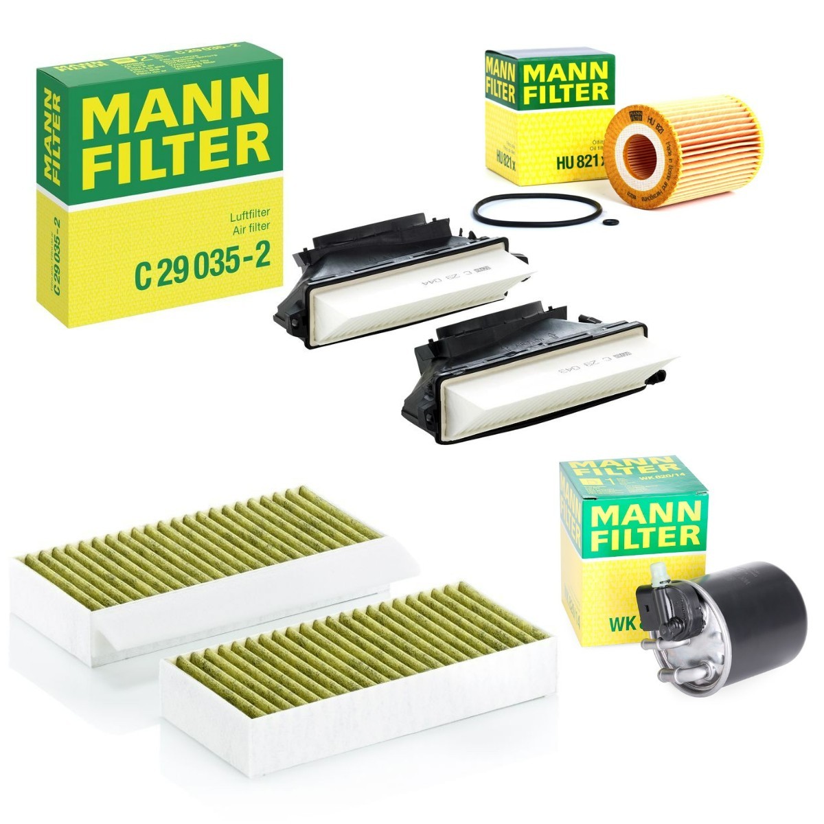 MANN-FILTER Filter kit Article number: MNF4055N0105 cheaply