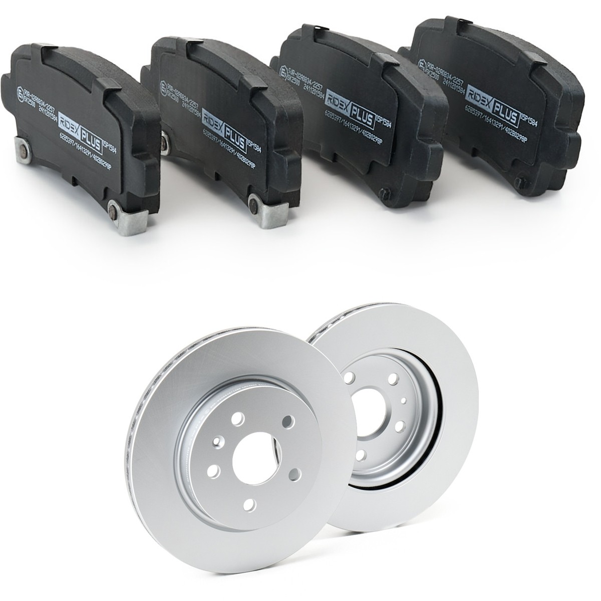 RIDEX PLUS Bremsscheiben und -beläge Artikelnummer: 3405B0175P bestellen