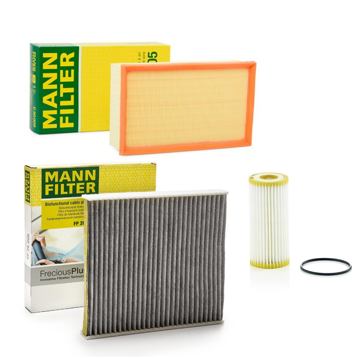 MANN-FILTER Filter kit Varenummer: MNF4055N0168 billige