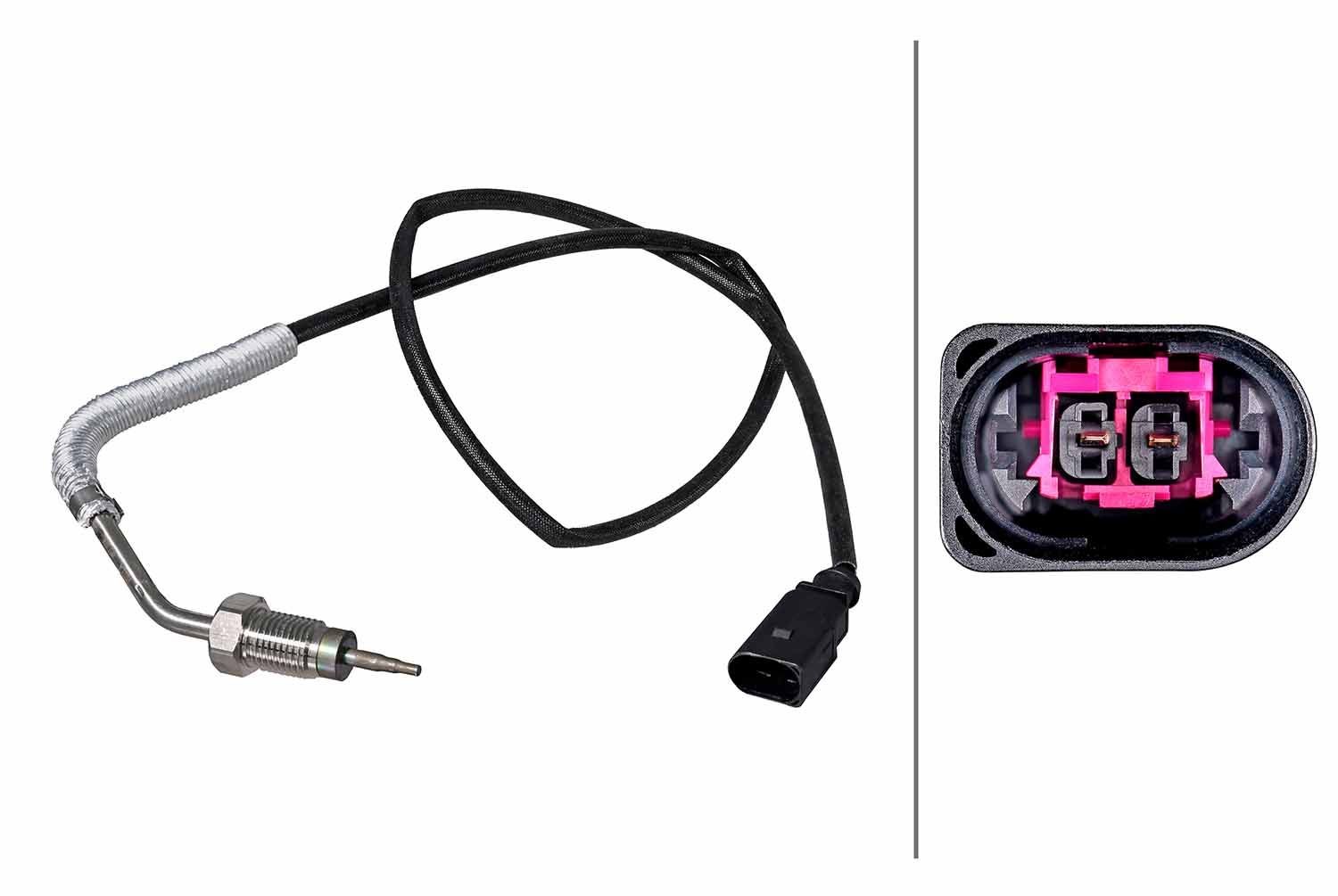 HELLA Sensor, exhaust gas temperature Article number: 6PT 358 226-401 cheaply