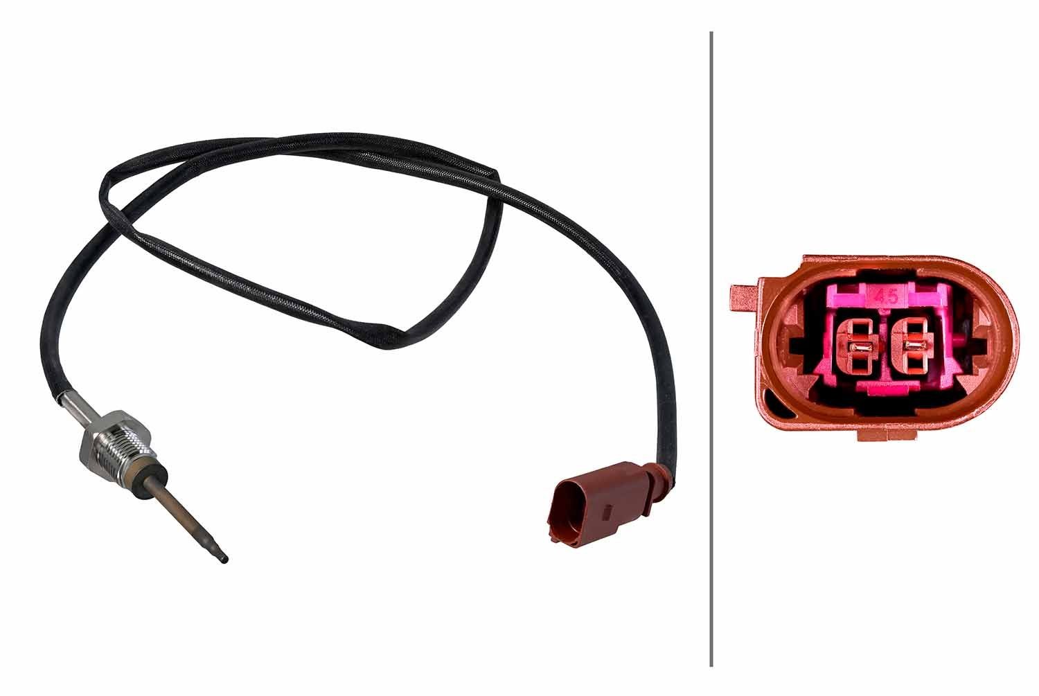 HELLA Sensor, exhaust gas temperature Article number: 6PT 358 226-501 cheaply