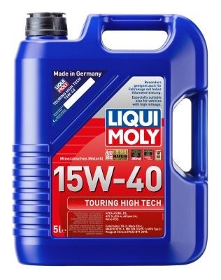 LIQUI MOLY Variklio alyva Touring High Tech prekės numeris: 1096 nebrangu