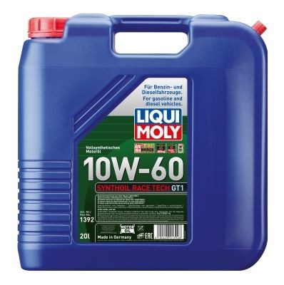 LIQUI MOLY Variklio alyva Synthoil Race Tech, GT1 prekės numeris: 1392 nebrangu