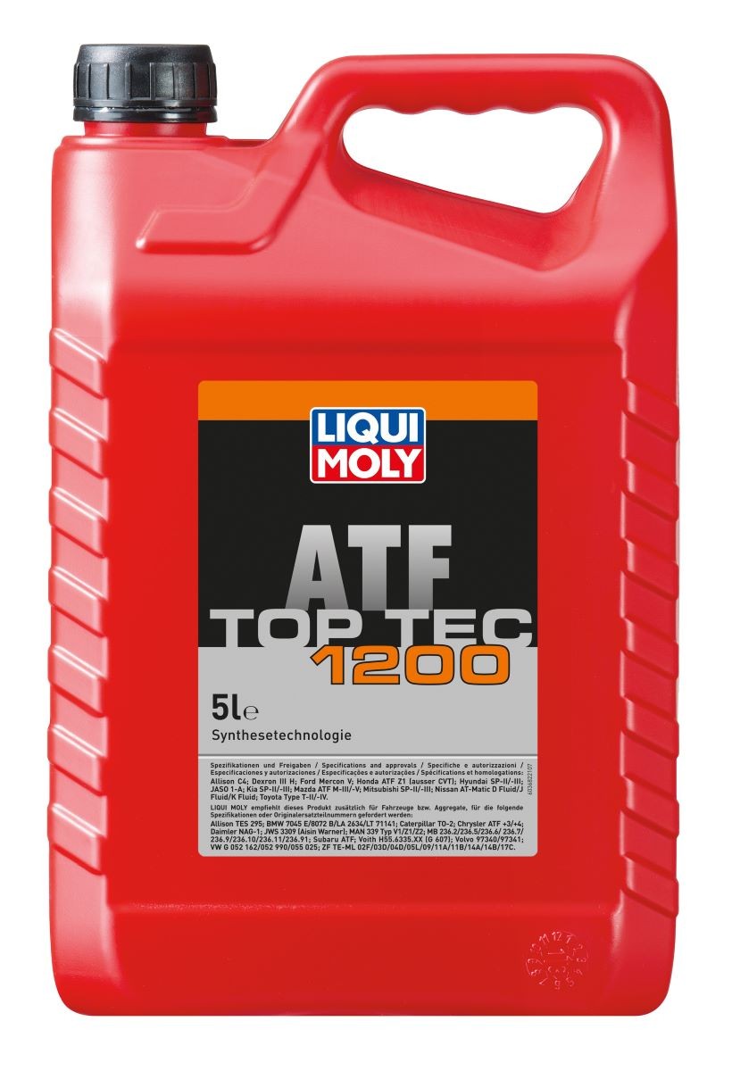 LIQUI MOLY Automatic transmission fluid Top Tec, ATF 1200 Article number: 3682 cheaply