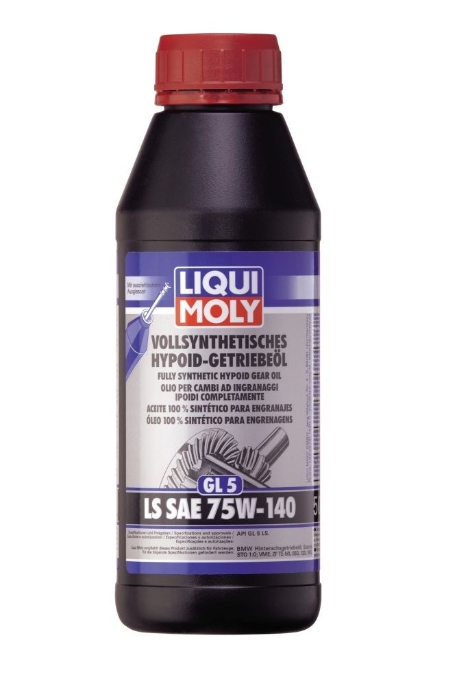LIQUI MOLY Axle Gear Oil GL5 LS Article number: 4420 cheaply