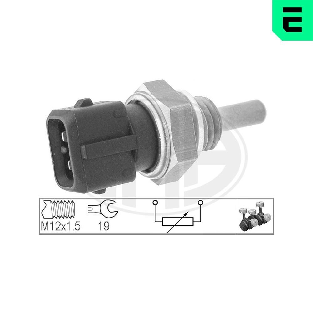 ERA Sensor, temperatura do líquido de refrigeração Número de artigo: 330124 baixo custo