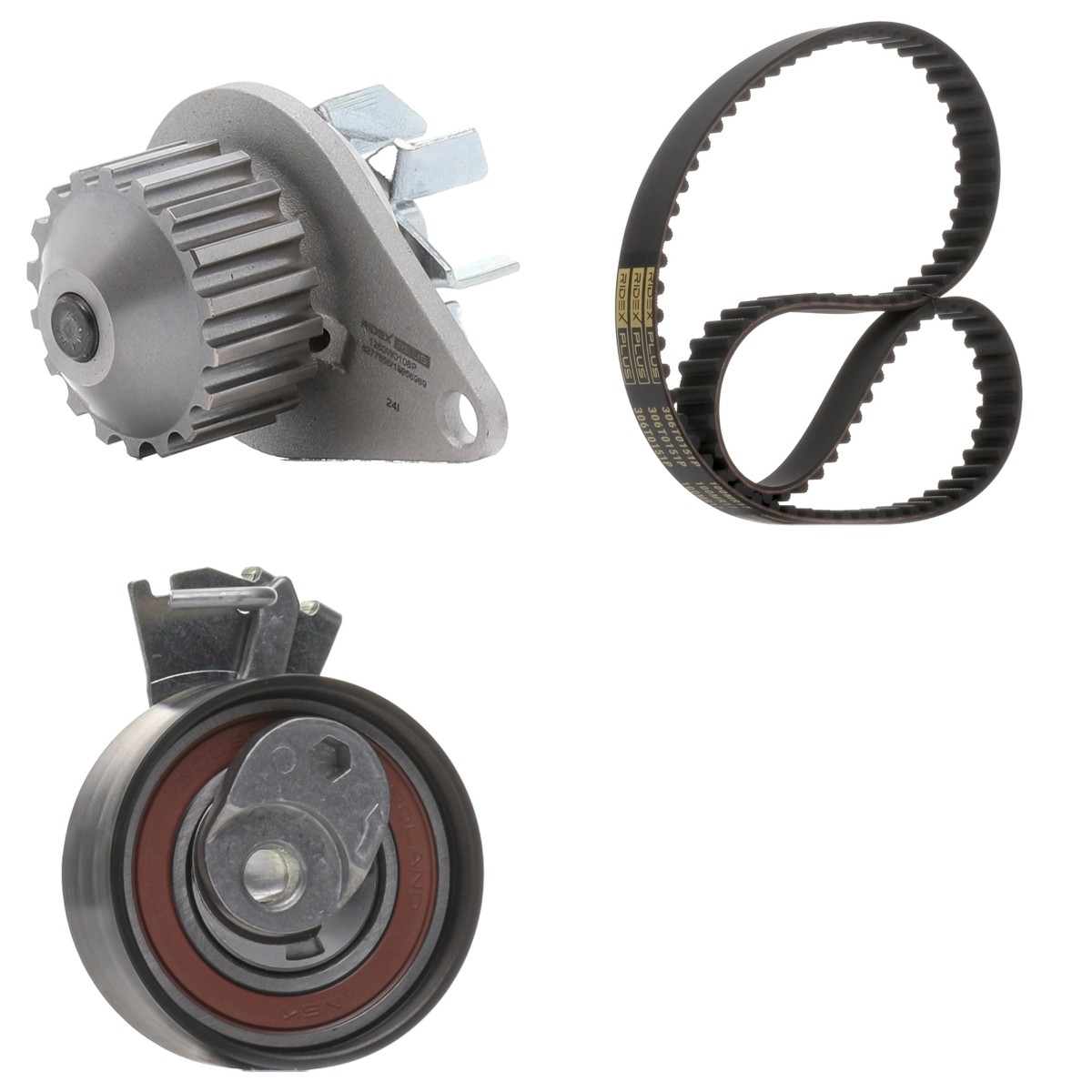RIDEX PLUS Wasserpumpe + Zahnriemensatz Artikelnummer: 3096W0528P günstig