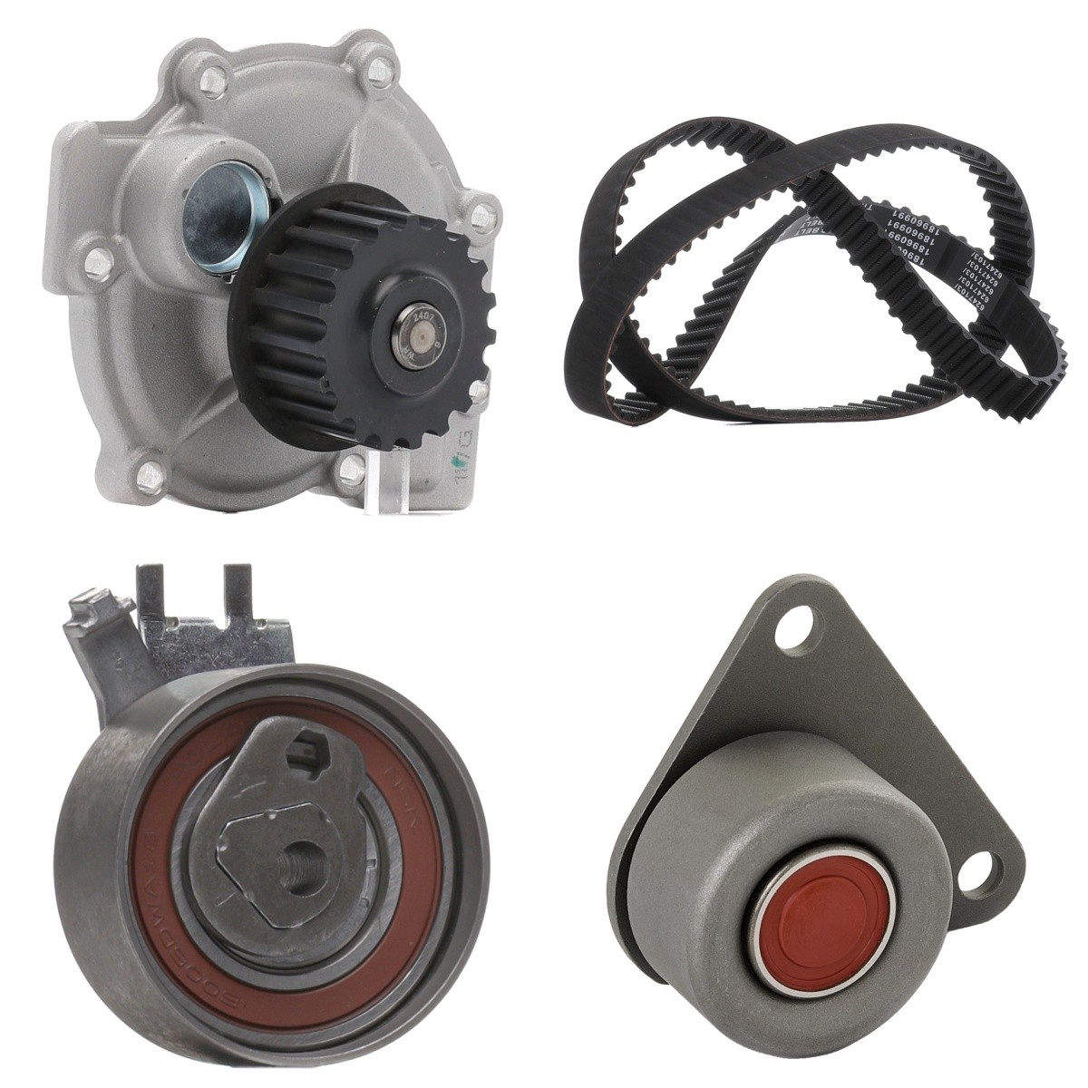RIDEX PLUS Water pump and timing belt kit Article number: 3096W0506P cheaply