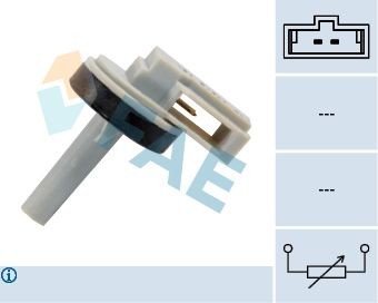FAE Sensor, Innenraumtemperatur Artikelnummer: 33870 bestellen