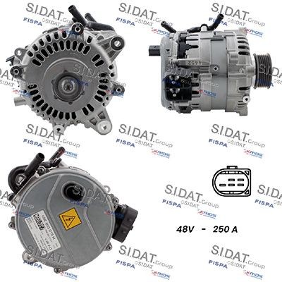 SIDAT Alternator Numer artykułu: A48CT0005 niedrogo