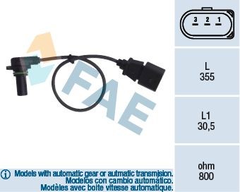 FAE Sensor, RPM Article number: 79062 cheaply