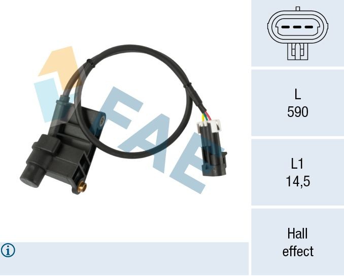 FAE Sensore n° giri, Gestione motore Numero articolo: 79137 poco costoso