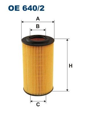FILTRON Oliefilter Varenummer: OE640/2 billige