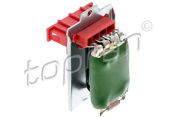 TOPRAN Blower motor resistor Article number: 112 216 cheaply