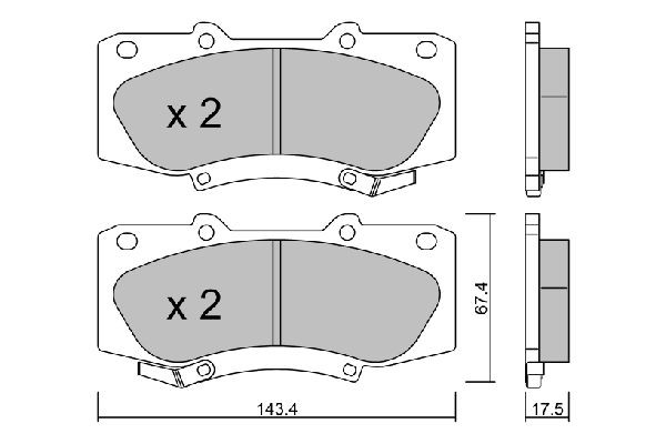 AISIN Koblingstrykplade Varenummer: CN-937 billige