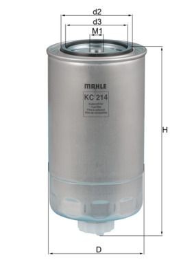 MAHLE ORIGINAL Φίλτρο καυσίμου αριθμός Άρθρου: KC 214 φθηνότερα