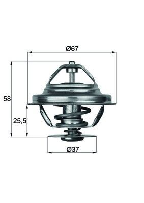 MAHLE ORIGINAL Hydraulic Filter, steering system Article number: HX 78 cheaply