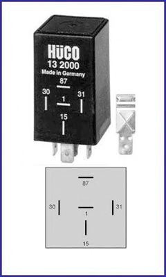HITACHI Relee, Kütusepump Artikli number: 132000 soodsalt