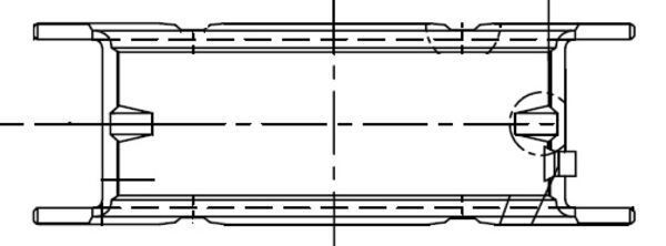 MAHLE ORIGINAL Лагер на коляновия вал артикулен номер: 001 FL 10328 000 евтино