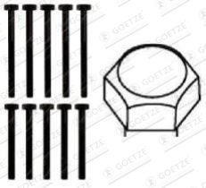 GOETZE Bolt Kit, cylinder head Article number: 22-29006B cheaply