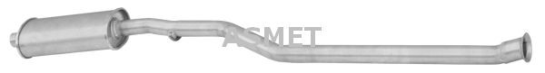 ASMET Middle silencer Article number: 09.088 cheaply